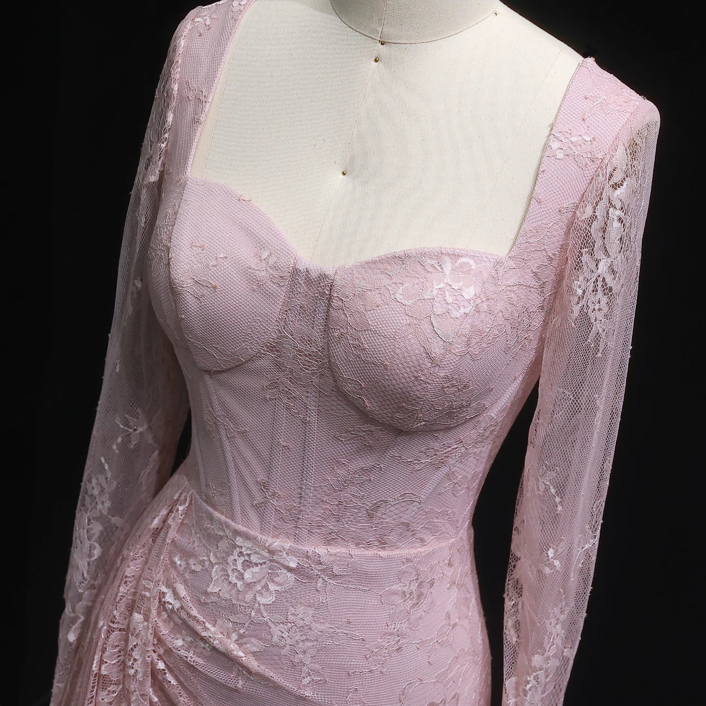 Sharon Said Arabic Lace Purple Mermaid Off-shoulder Evening Dress with Sleeves for Women Wedding Party Gowns SF075 Customized