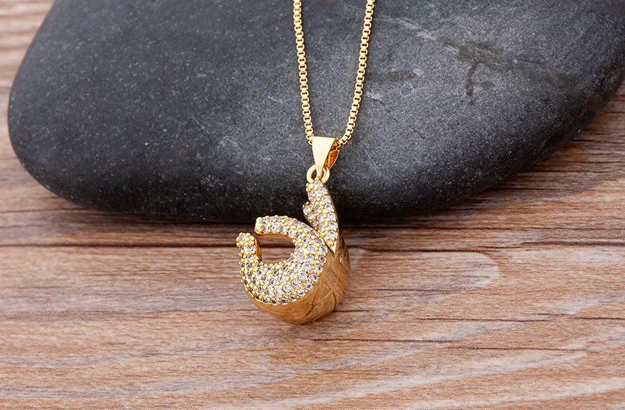 Nidin Top Quality Austrian Crystal Geometric Rectangle Pendant Necklaces For Women 5 Colors Stone Zircon Party Wedding Jewelry