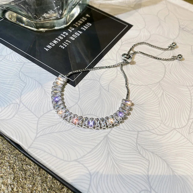 Elegant Black Crystal Eyes Snake Zircon Bracelet Women's Fashionable Personalized Daily Accessory Party Jewelry Birthday Gifts