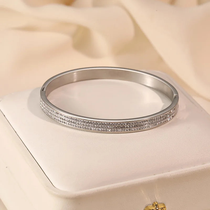 Luxury Brands Bracelets Stainless Steel Bracelet Jewellery Women