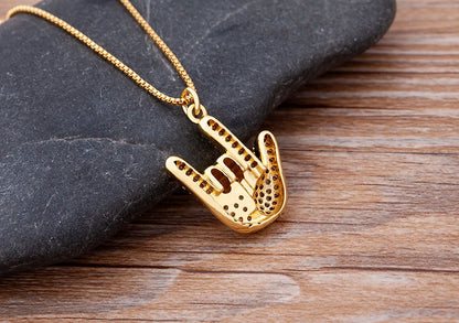 Nidin Top Quality Austrian Crystal Geometric Rectangle Pendant Necklaces For Women 5 Colors Stone Zircon Party Wedding Jewelry