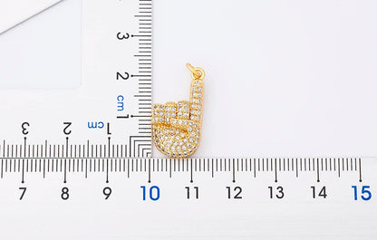 Nidin Top Quality Austrian Crystal Geometric Rectangle Pendant Necklaces For Women 5 Colors Stone Zircon Party Wedding Jewelry