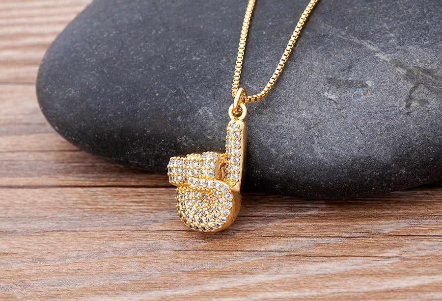 Nidin Top Quality Austrian Crystal Geometric Rectangle Pendant Necklaces For Women 5 Colors Stone Zircon Party Wedding Jewelry