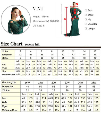 Serene Hill Pink Mermaid High Split Evening Dresses Feather Beaded Gowns Long 2025 For Women Wedding Party LA72152 Customized