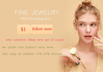 CCFJOYAS 100% 925 Sterling Silver Mini Flower Zircon Bracelet for Girl Minimalist 18k Gold Plated Lucky Bracelet Fine Jewelry