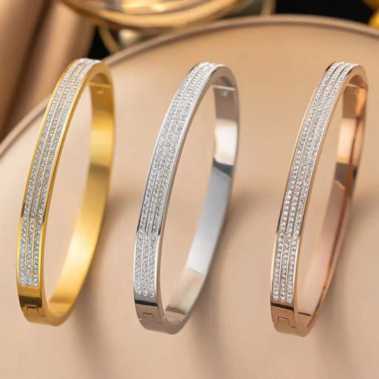 Luxury Brands Bracelets Stainless Steel Bracelet Jewellery Women