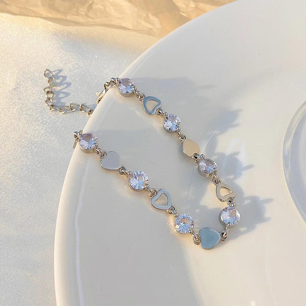 Elegant Black Crystal Eyes Snake Zircon Bracelet Women's Fashionable Personalized Daily Accessory Party Jewelry Birthday Gifts