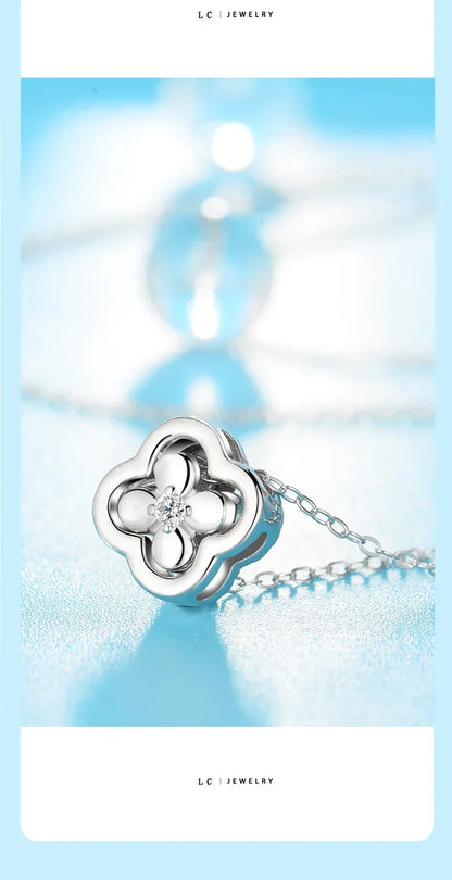 18K Gold Plated Fashion Classic Viral Clovers Pendant Necklace 2 in 1 Convertible women Titanium Steel Jewelry Accessories Gifts