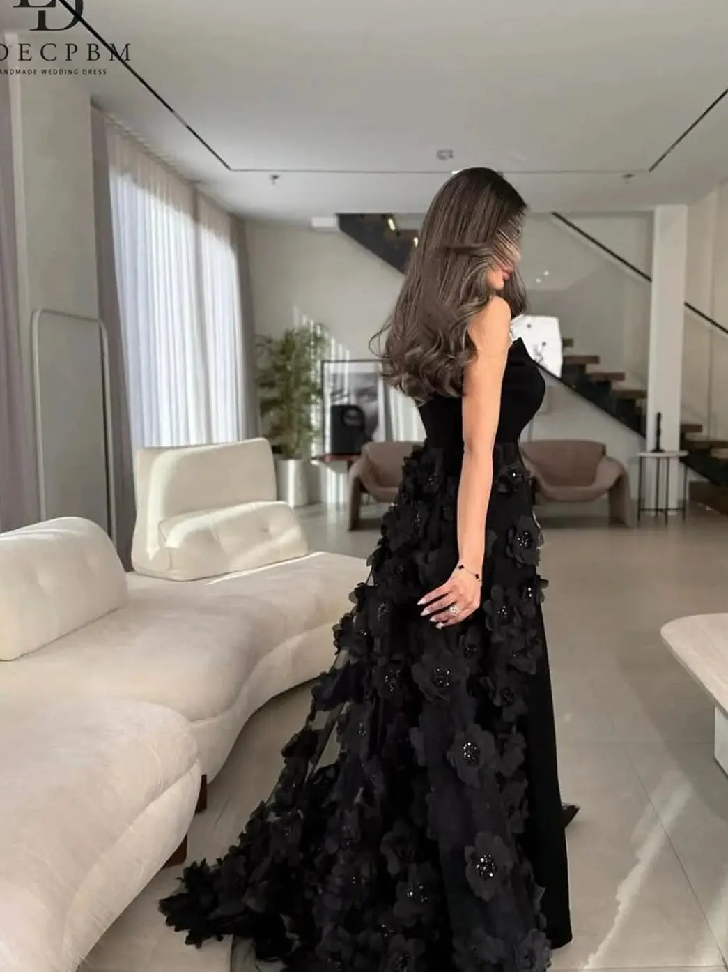 EDECPBM Customized Evening Dresses 15 year old quinceanera Dresses Luxury Evening Party Dresses Graduation Dresses Black Dress