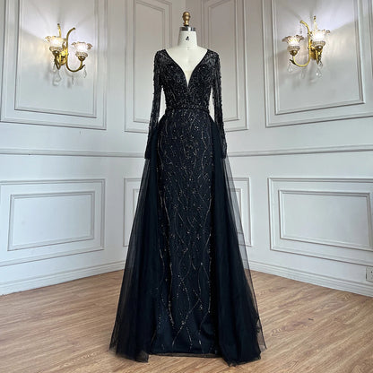 Serene Hill L Lilac s 2025 Dubai Elegant Diamond  Long Luxury Evening Dresse Mermaid Beaded Formal Dress LA70341 Customized