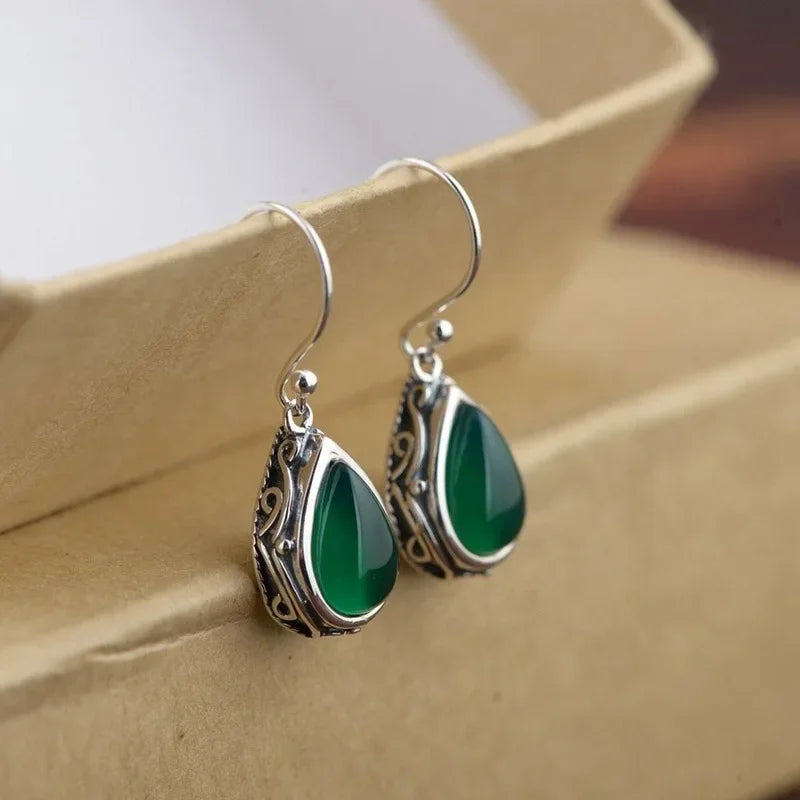 2025 New Colorful Crystal Zircon Bridal Earrings, European and American Personalized Fashion Trend, High End Jewelry