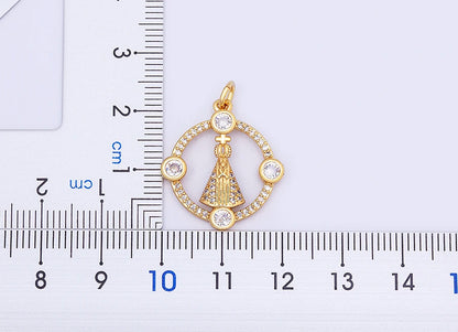Nidin Romantic Simple Heart-shaped Necklaces Exquisite Crystal Zircon Pendant Gold Plated Clavicle Chain Women's Wedding Jewelry