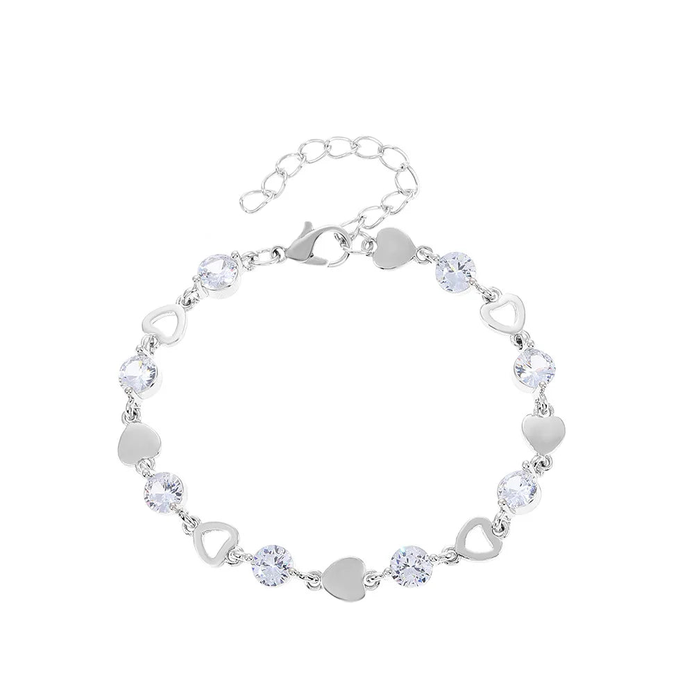 Elegant Black Crystal Eyes Snake Zircon Bracelet Women's Fashionable Personalized Daily Accessory Party Jewelry Birthday Gifts