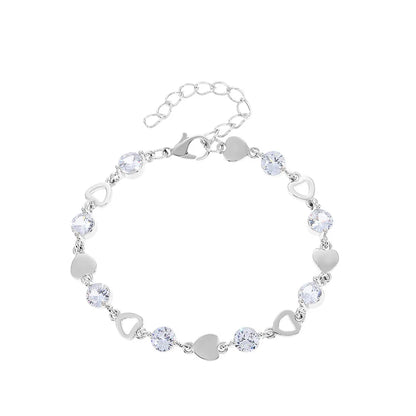 Elegant Black Crystal Eyes Snake Zircon Bracelet Women's Fashionable Personalized Daily Accessory Party Jewelry Birthday Gifts