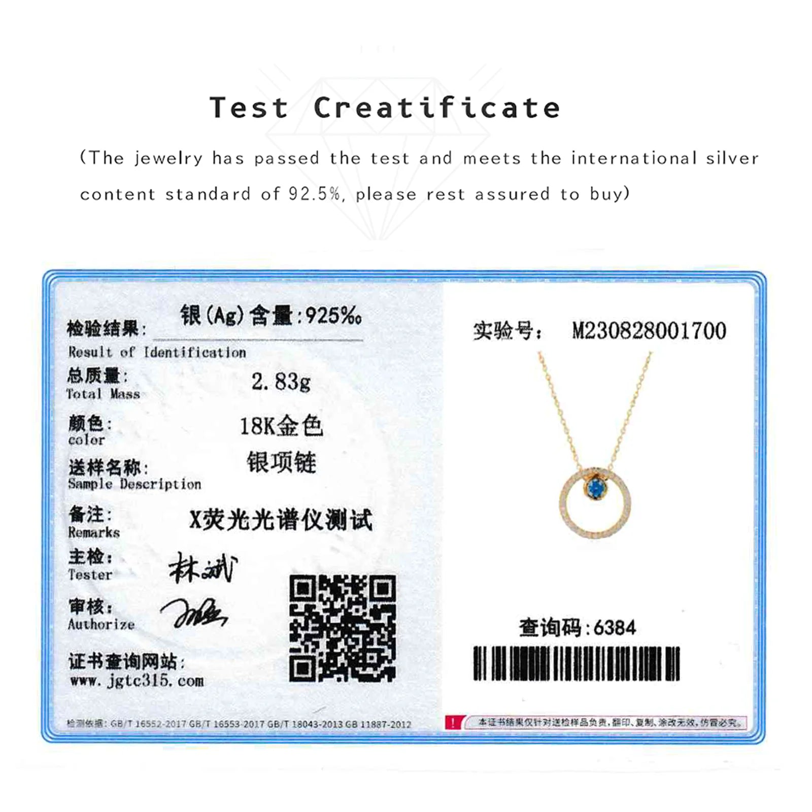 DPLAOPA 925 Sterling Silver Blue Crystal CZ Circle Pendant Zircon Move Triple In 3 Wearing Necklace Luxury Fine Jewelry