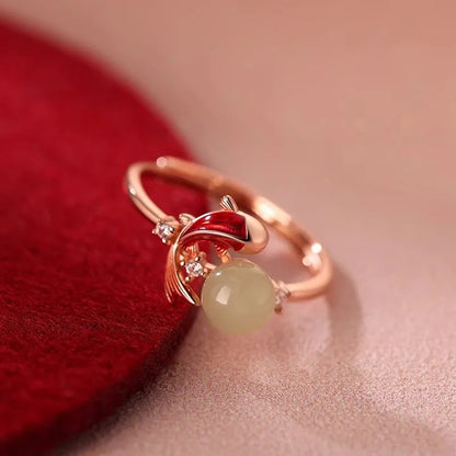 925 Sterling Silver Open Finger Ring Elegant Rose Pink Shining Dazzling Stackable For Women Jewelry Gift Dropship Wholesale