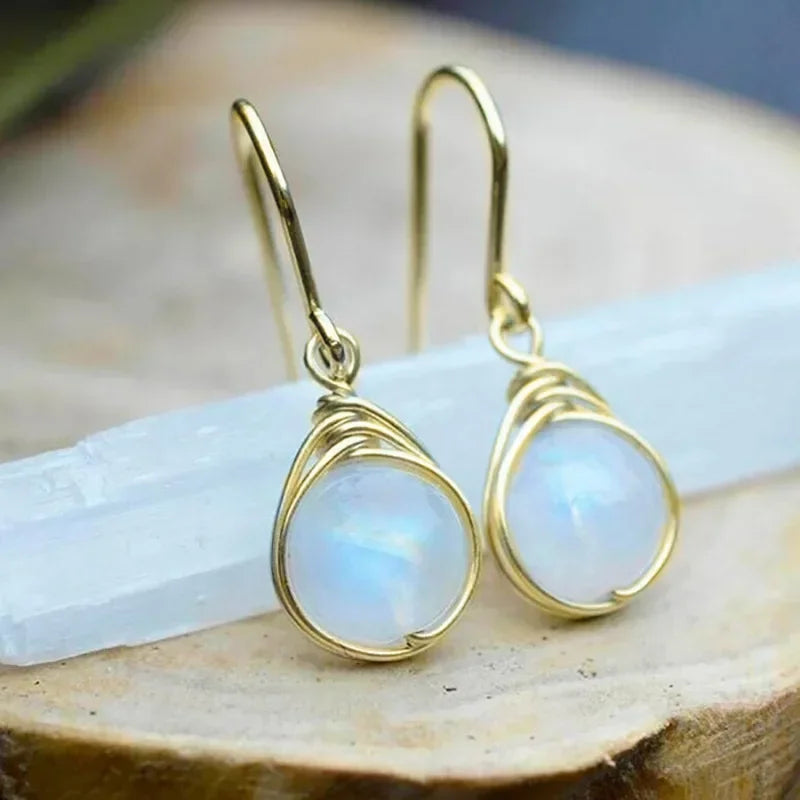2025 New Colorful Crystal Zircon Bridal Earrings, European and American Personalized Fashion Trend, High End Jewelry