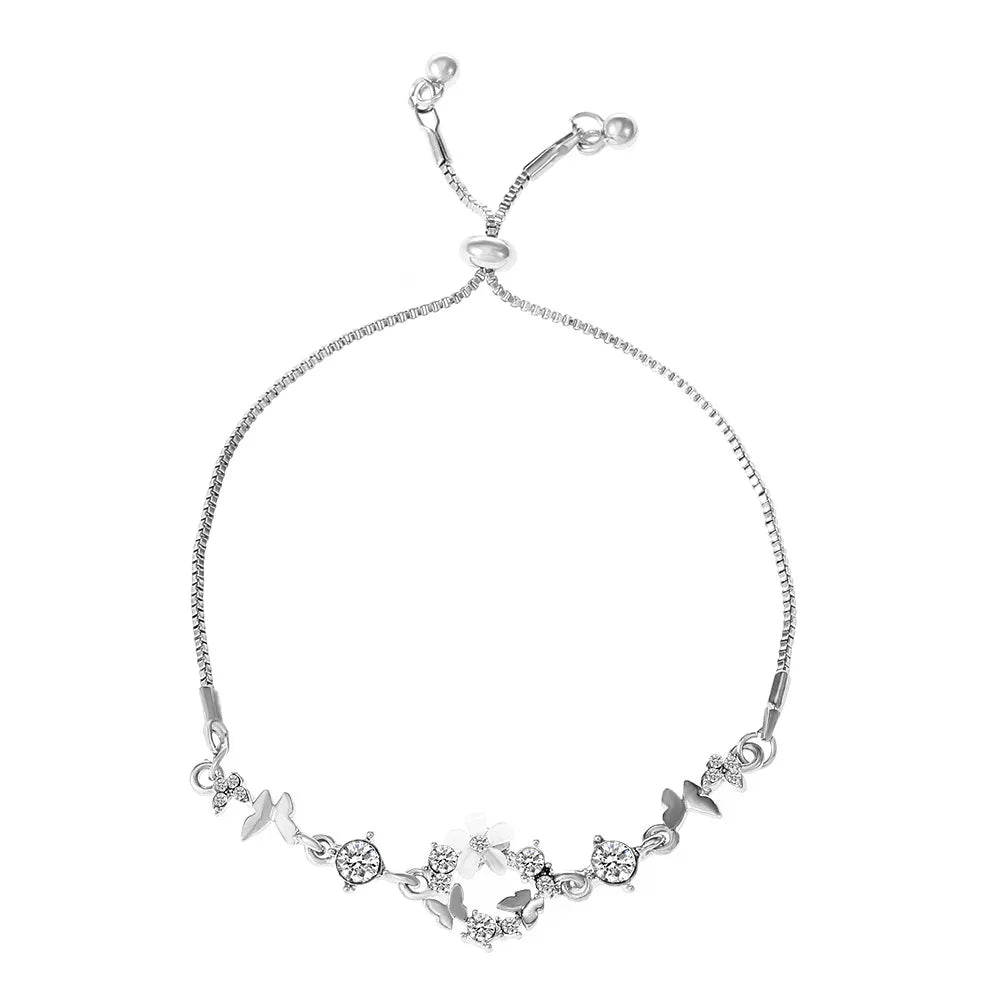 Elegant Black Crystal Eyes Snake Zircon Bracelet Women's Fashionable Personalized Daily Accessory Party Jewelry Birthday Gifts