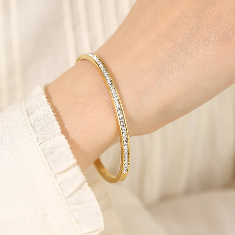 Luxury Brands Bracelets Stainless Steel Bracelet Jewellery Women