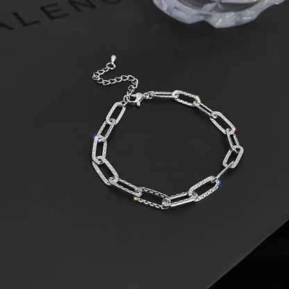 Elegant Black Crystal Eyes Snake Zircon Bracelet Women's Fashionable Personalized Daily Accessory Party Jewelry Birthday Gifts