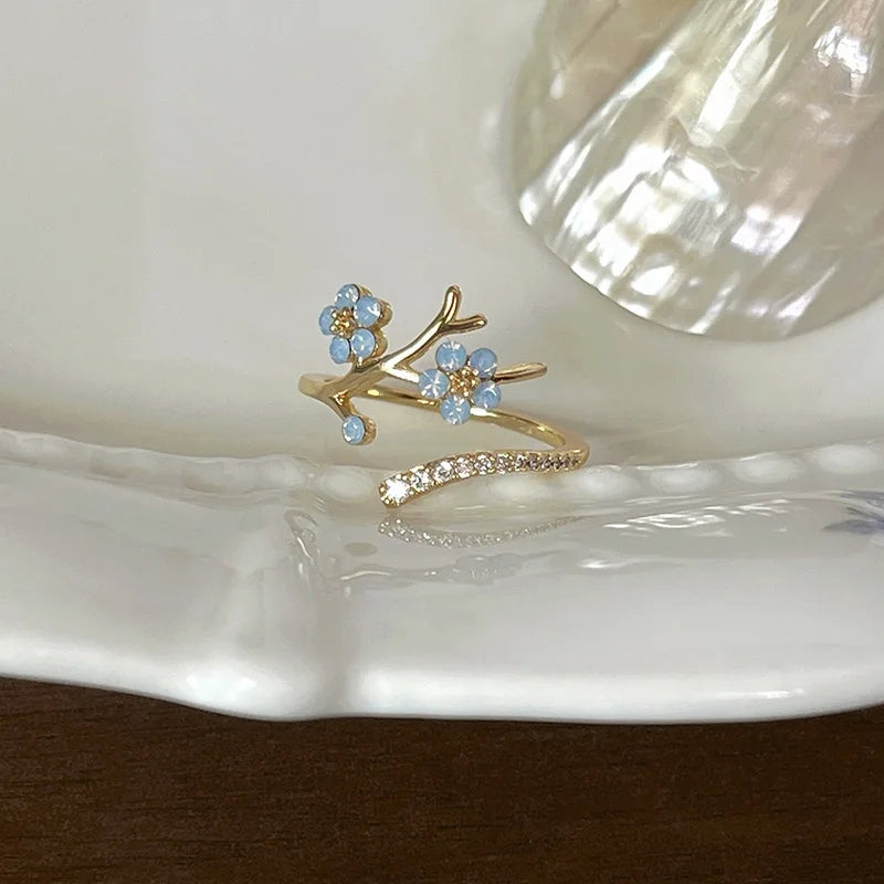 925 Sterling Silver Open Finger Ring Elegant Rose Pink Shining Dazzling Stackable For Women Jewelry Gift Dropship Wholesale