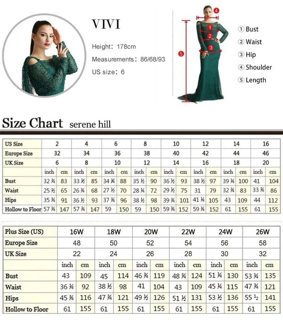 2025 Arabic Dubai Gray Nude Mermaid Floor Length Beaded Luxury Evening Dresses Gowns For Wedding Party LA72344 Customized