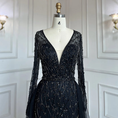 Serene Hill L Lilac s 2025 Dubai Elegant Diamond  Long Luxury Evening Dresse Mermaid Beaded Formal Dress LA70341 Customized