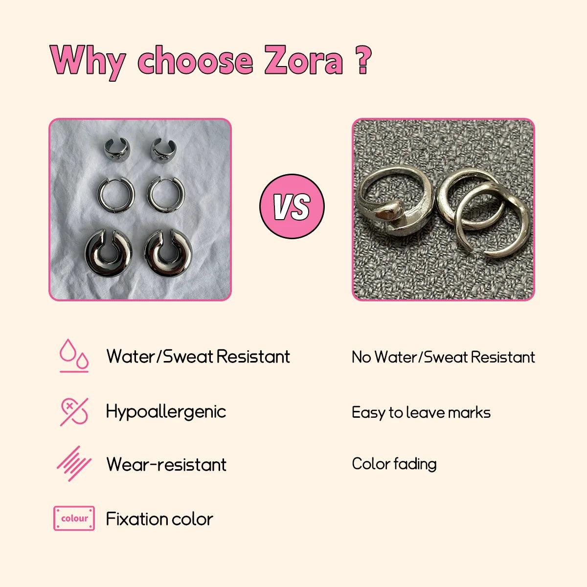 Zora Women's Vacation Style Colorful Natural Stone Crystal Finger Bracelet 18K Gold Plated Stainless Steel Fine Jewelry