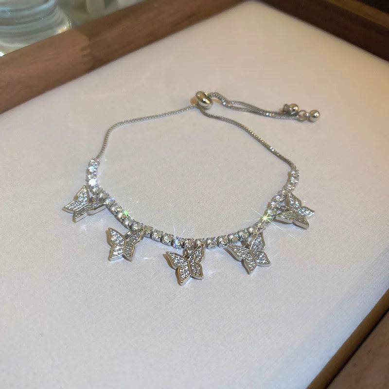 Elegant Black Crystal Eyes Snake Zircon Bracelet Women's Fashionable Personalized Daily Accessory Party Jewelry Birthday Gifts