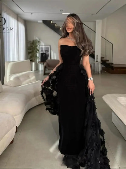 EDECPBM Customized Evening Dresses 15 year old quinceanera Dresses Luxury Evening Party Dresses Graduation Dresses Black Dress