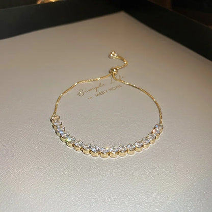 Elegant Black Crystal Eyes Snake Zircon Bracelet Women's Fashionable Personalized Daily Accessory Party Jewelry Birthday Gifts