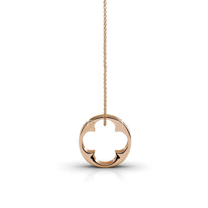Daisini Trendy Round Geometric Pendant Necklace with Genuine Swarovski Crystals 925 Sterling Silver Fashion Jewelry Gift
